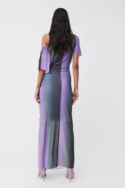 SALE! SB Olafur Draped Cowl Neck Longline Midi Maxi Dress