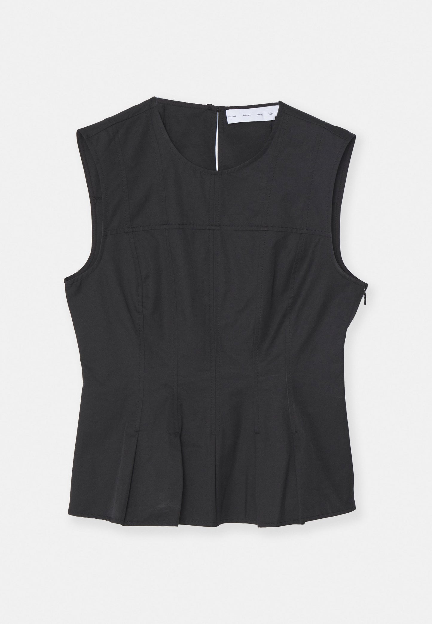 PS Felix Sleeveless Peplum Top in Tech Cotton