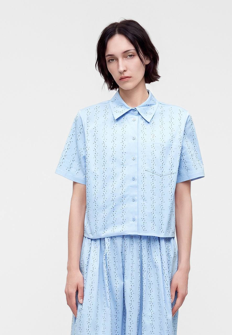 MJ: Carius Embellished Shirt | Skirt