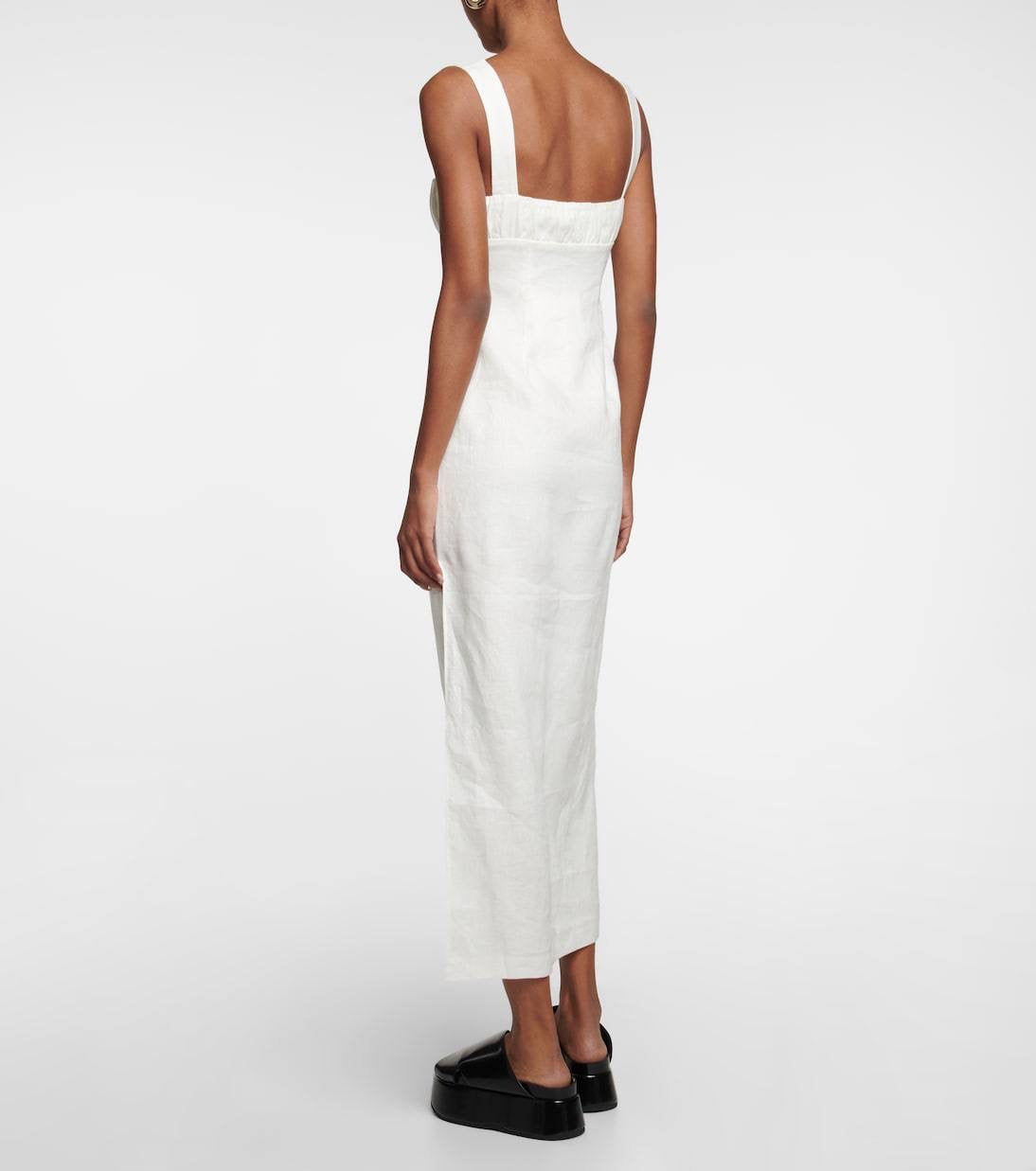 STL Bettina Linen Midi Maxi Dress