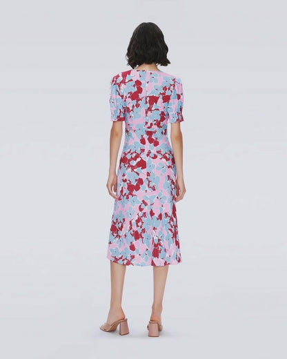 DVF Anaba Twisted Midi Dress