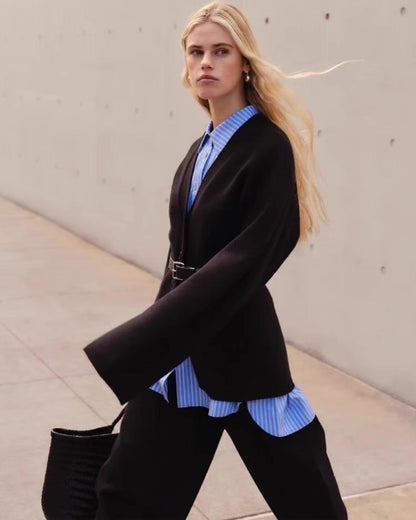 AA Aldea Oversized Cotton Button Down Shirt