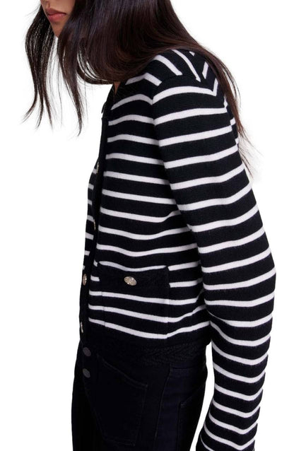 MJ Maracasse Striped Cardigan