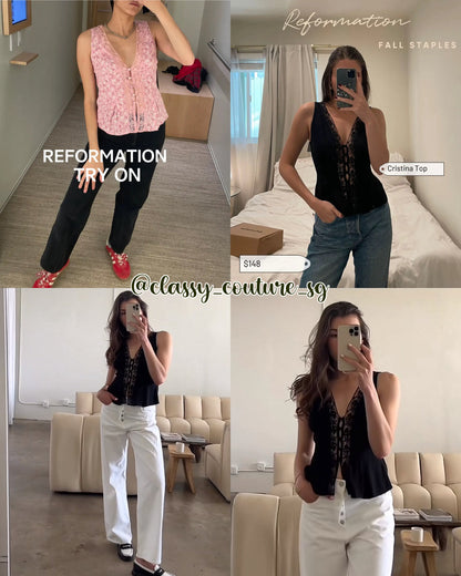 Restocked! Ref Cristina Viscose Top