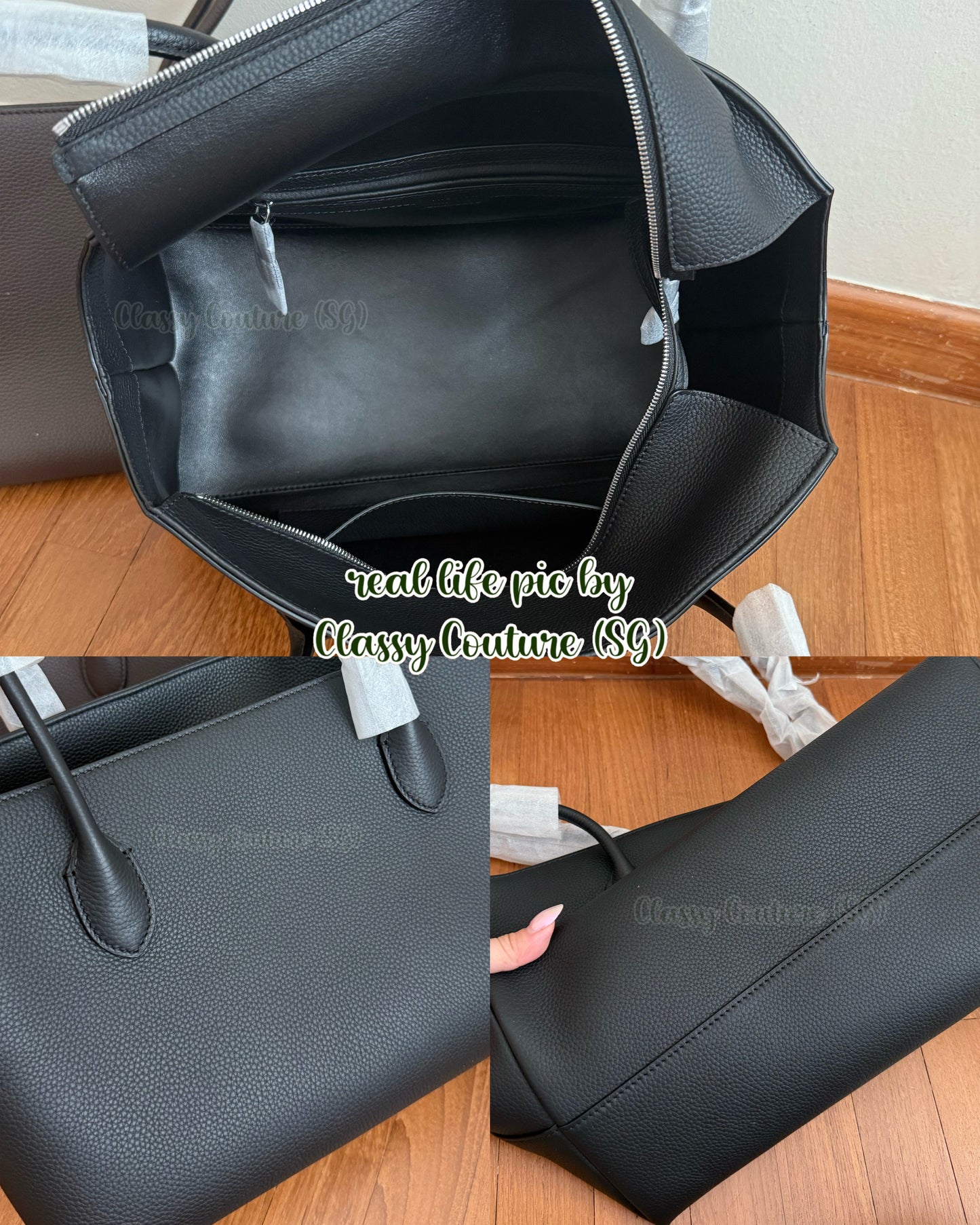 TR Terrasse Bag in Grained Calfskin Leather