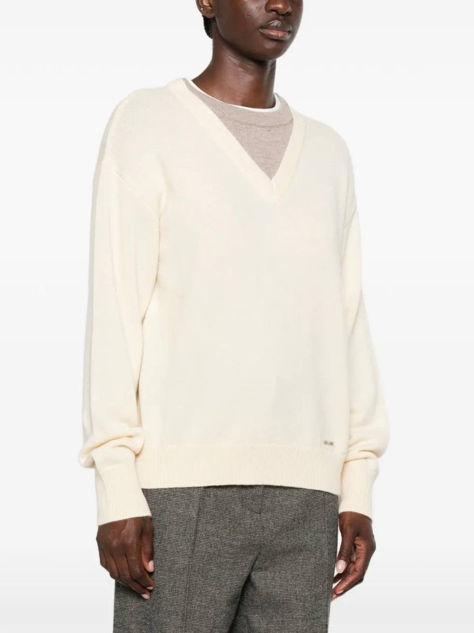 2-In-1 Wool And Cashmere Jumper