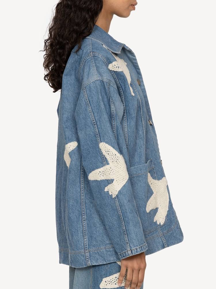 SE Blue Payton Denim Jacket