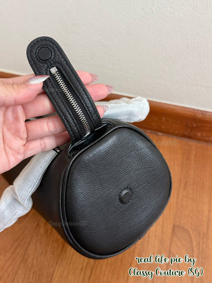 Edith Small Cylindrical Calfskin Leather Bag