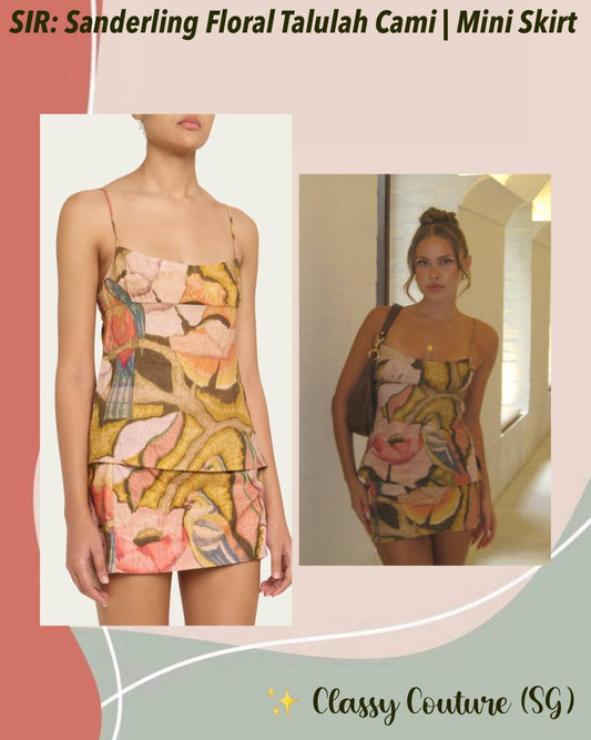 STL Sanderling Talulah Cami | Mini Skirt | Set