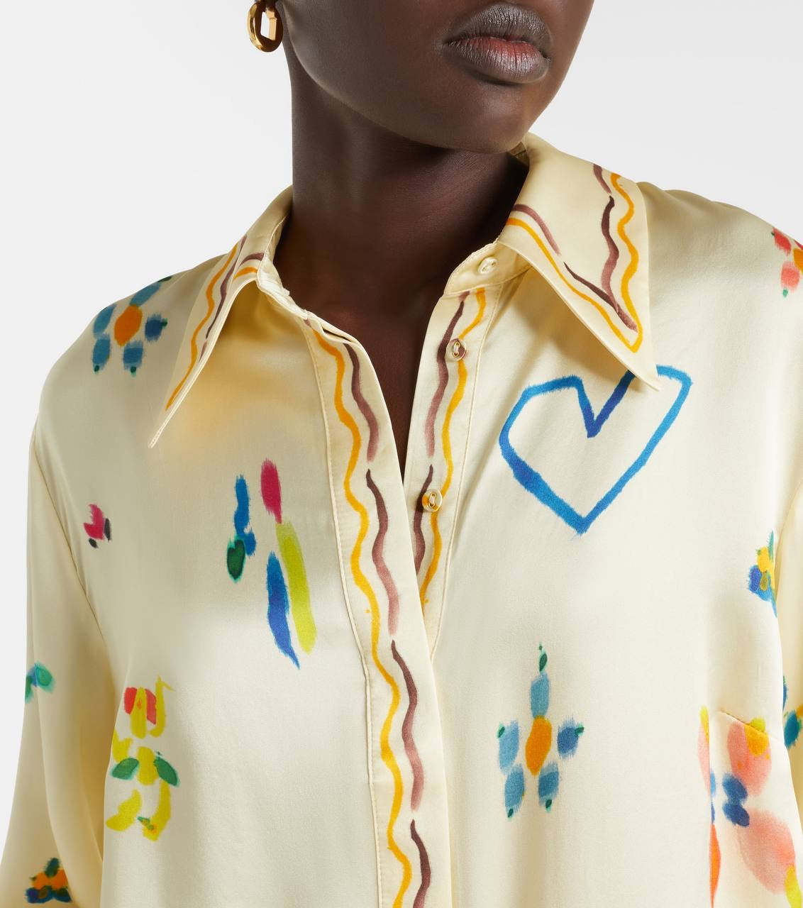 ALM Sidi Floral Silk Shirt | Pants