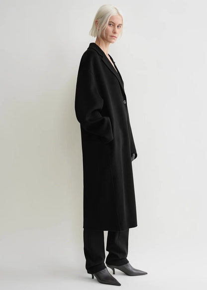 Tot Double Wool Cocoon Coat