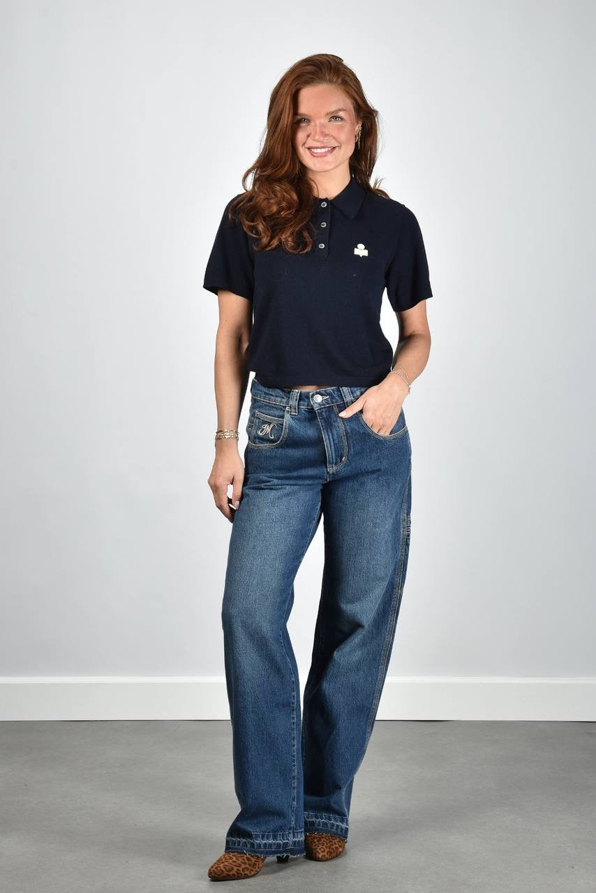 IM Althea Cotton-Wool Polo Shirt