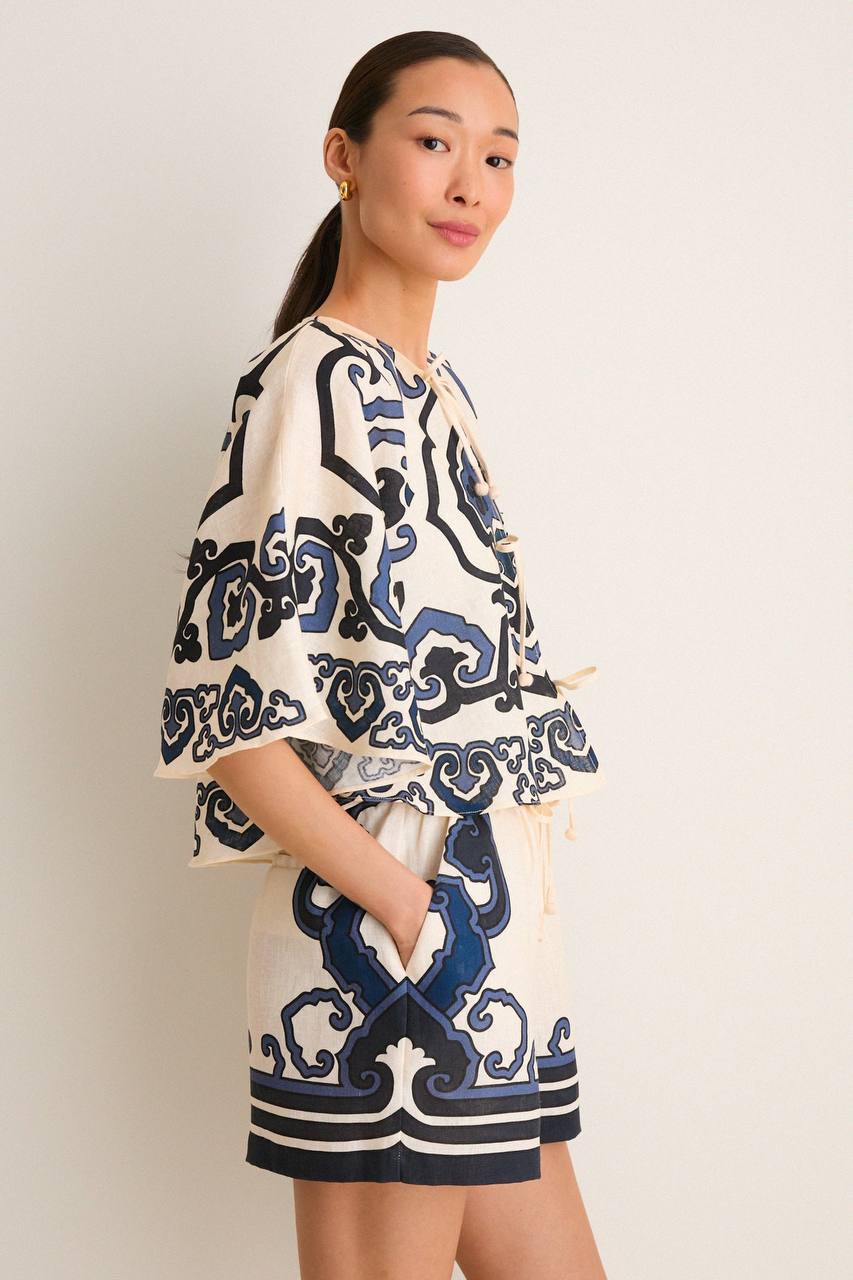 SE: Blaise Print Top | Shorts | Pants