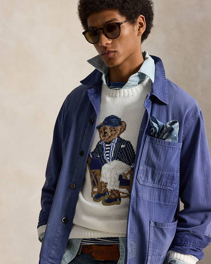 RL Unisex Polo Bear Cotton Jumper in 2 Colors