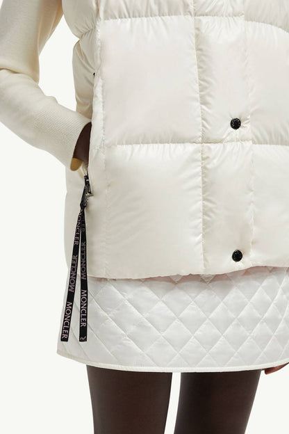 MC Luzule Hooded Down Gilet Sleeveless Vest