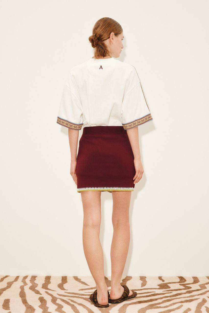 ALM Jasper Knit Polo | Skirt