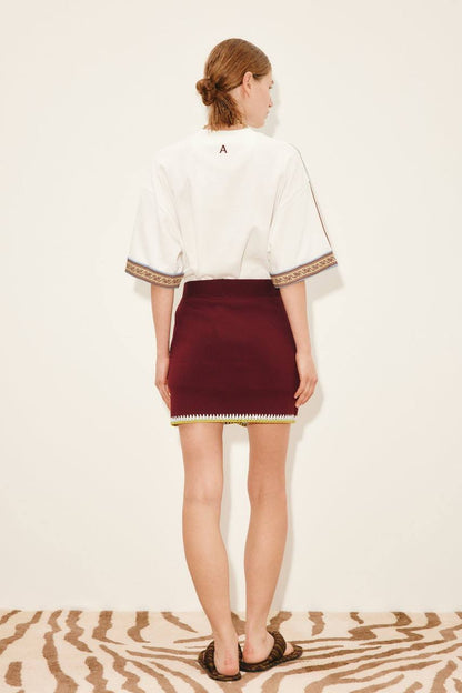 ALM Jasper Knit Polo | Skirt