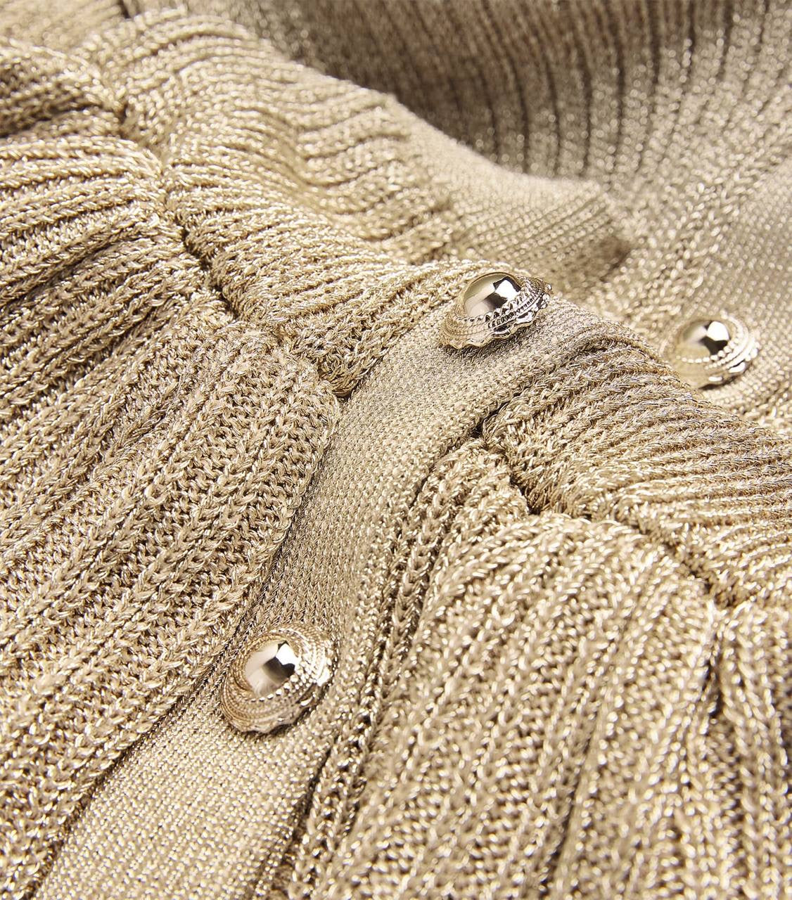 SP Gold Lurex Peplum Mini Dress