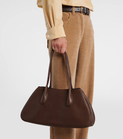 TR Alger Medium Calfskin Saddle Leather Shoulder Bag