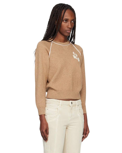 IM Loriby Logo Sporty Cotton-wool blend Sweater