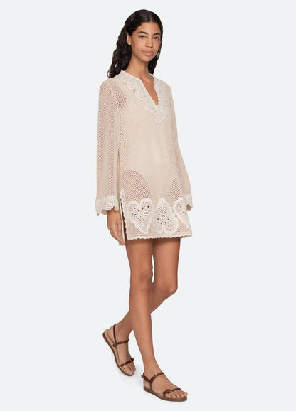 SE Madelyn Crochet Tunic Dress