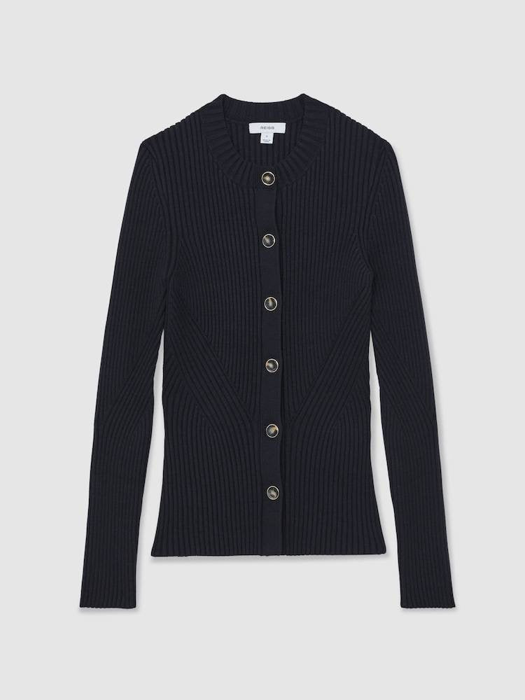 RS Tula Ribbed Knitted Cardigan
