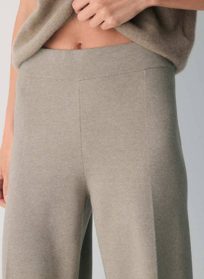 4 Colors! ARZ Soft Viscose-blend Knit Souvenir Pant