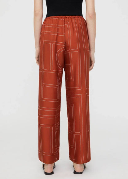 9 Colors! (PART 1/2) Tot Monogram Silk PJ Shirt Top | Shorts | Pants | Embroidered Set