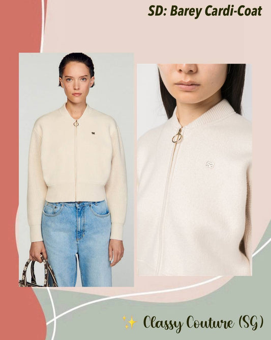 SALE! SD Barey Cardi-coat Zip Up Jacket