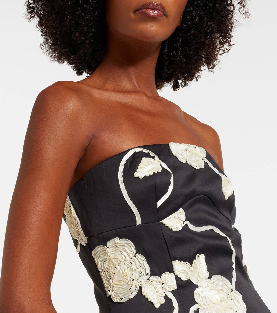 RT Ana Embroidered Midi Dress