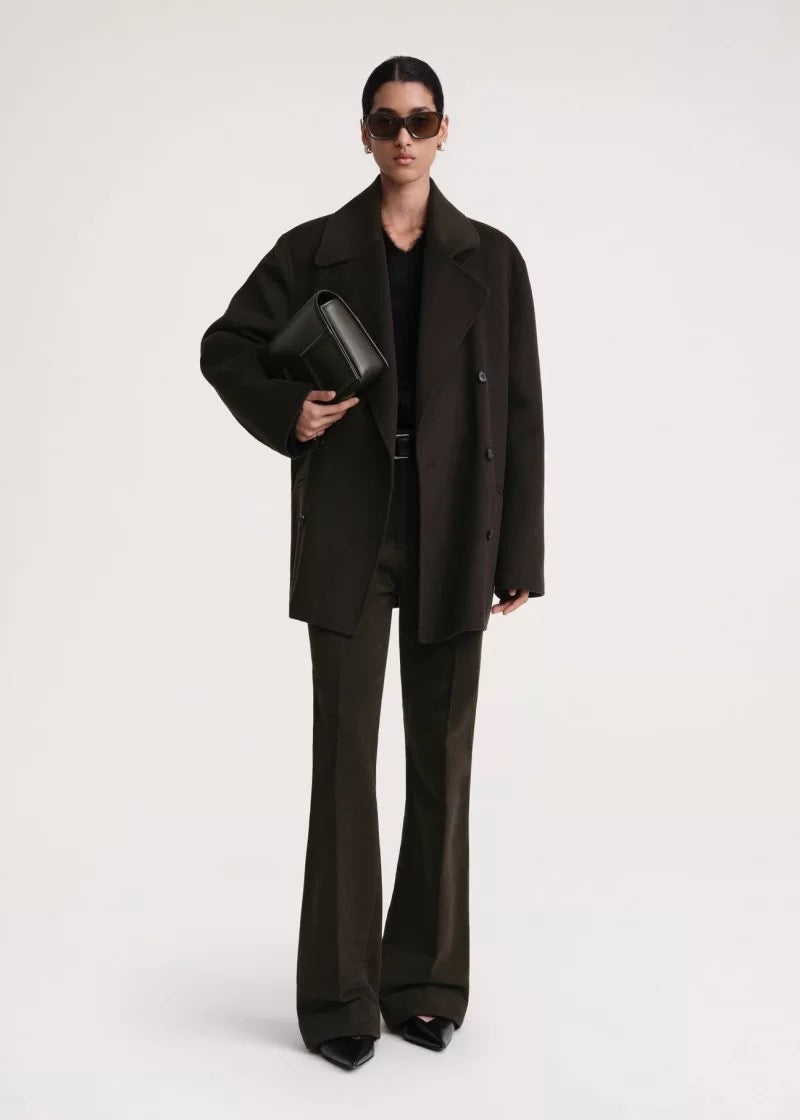 TOT Double-Breasted Wool Coat