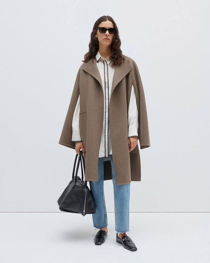 TOT Wool Doublé Cape Coat