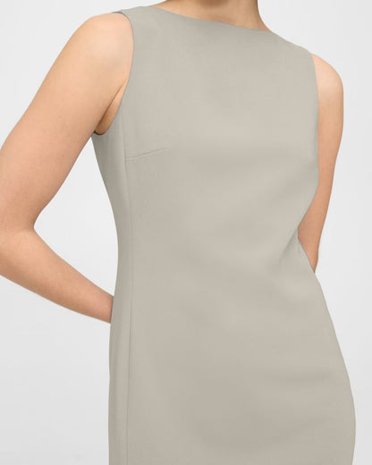 TH Flared Mini Dress in Admiral Crepe