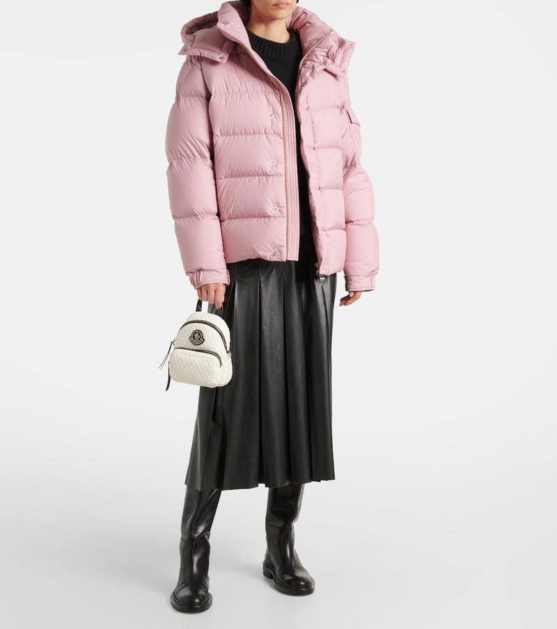 MC Maya 70 Hooded Short Down Jacket