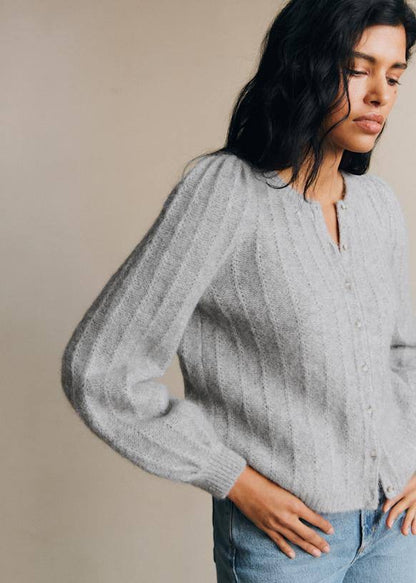SZ Amance Mohair-Wool blend Cardigan