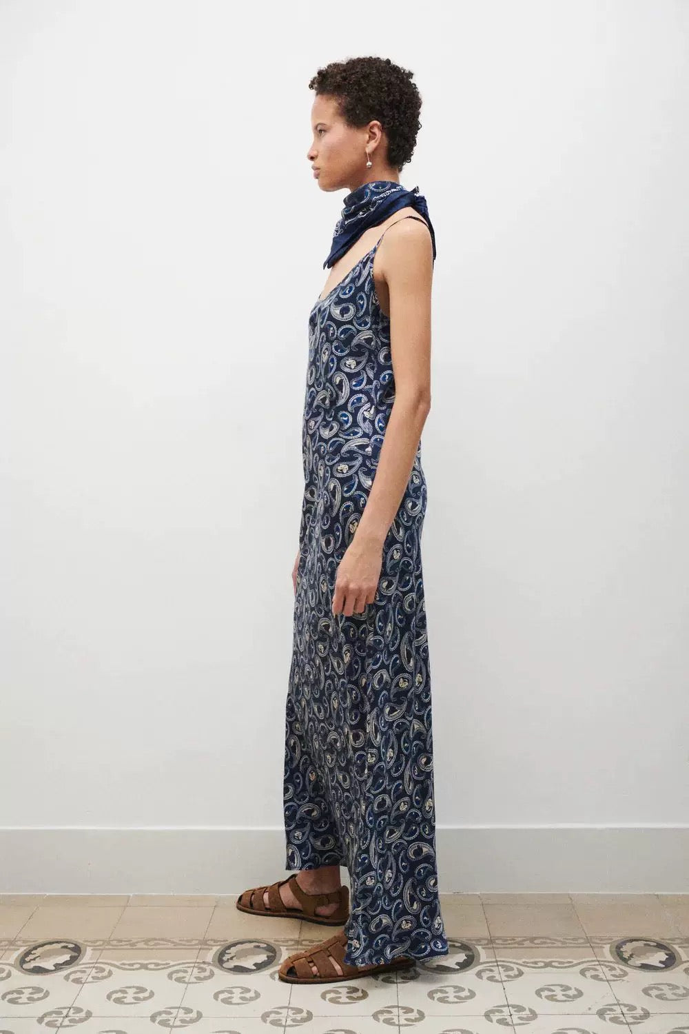 5 Colors! SL 1996 Silk Maxi Dress