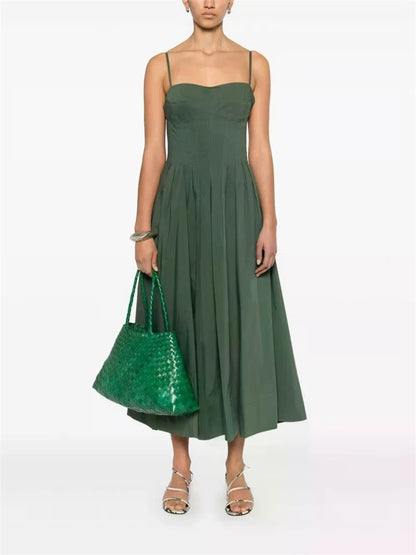 SALE! SK Kittiya Cotton-blend Midi Dress