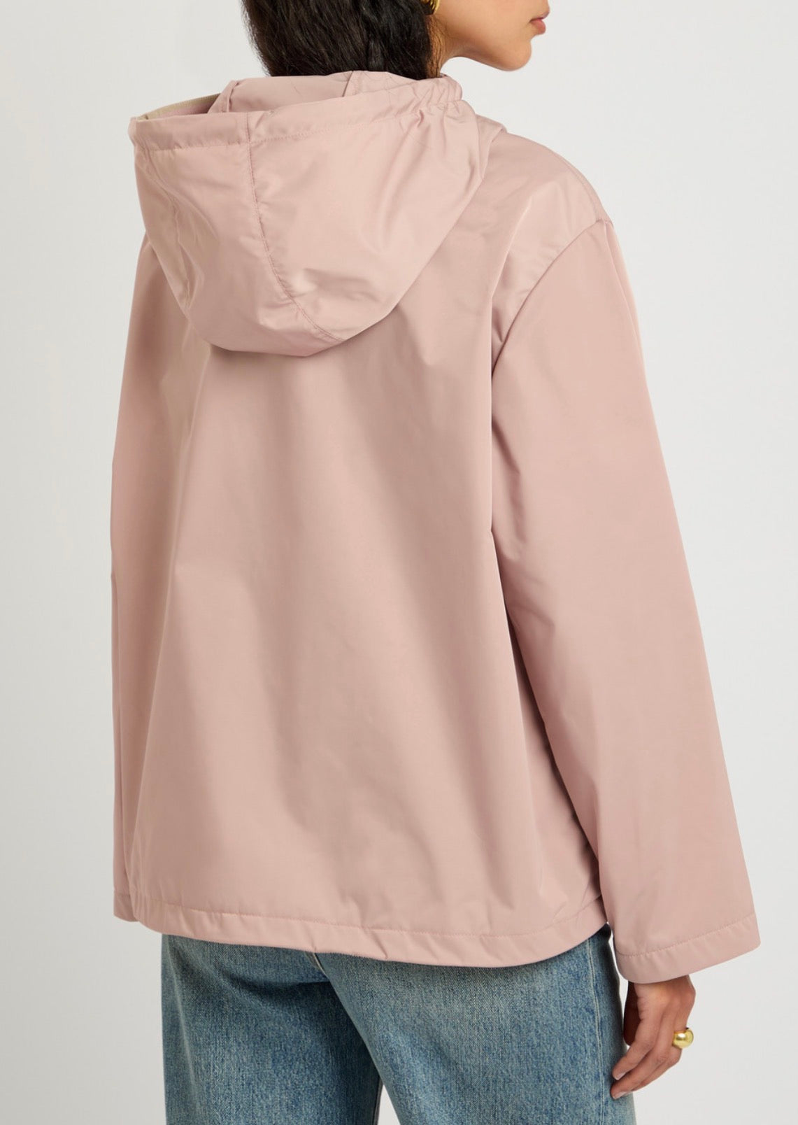 3 Colors! MC Cassiopea Hooded Micro Gabardine Jacket