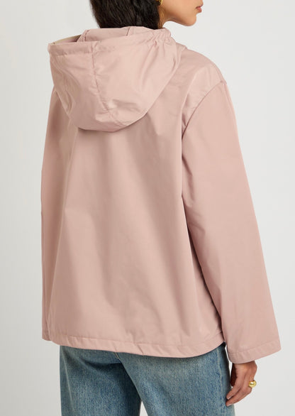3 Colors! MC Cassiopea Hooded Micro Gabardine Jacket
