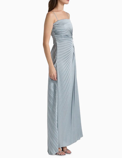 ALC Layla Strapless Pleated Gown