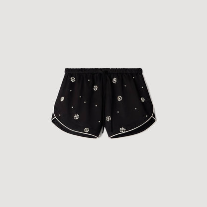 SD Nerissea Embellished Top Sorela Skirt Shorts