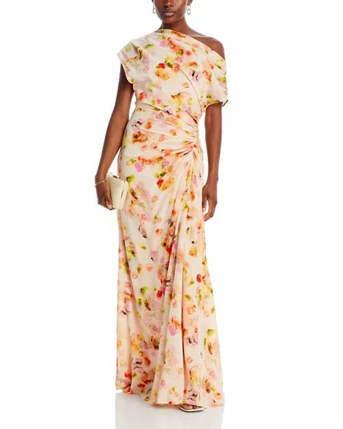 ALC Poppy Silk Maxi Dress