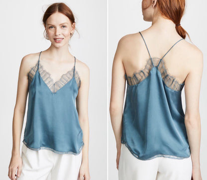 IR Berwyn Silk Lace Camisole Top