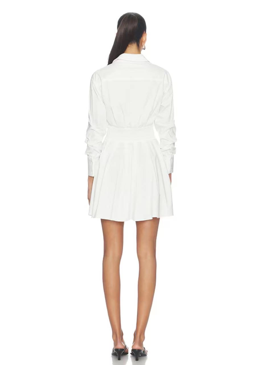 AO Edie Corset Viscose-blend Mini Dress