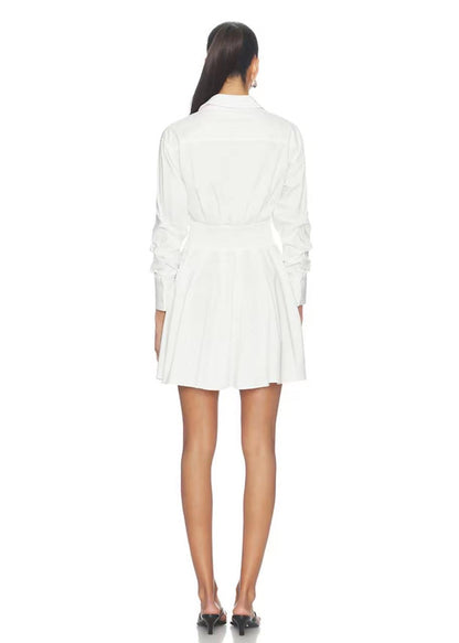 AO Edie Corset Viscose-blend Mini Dress