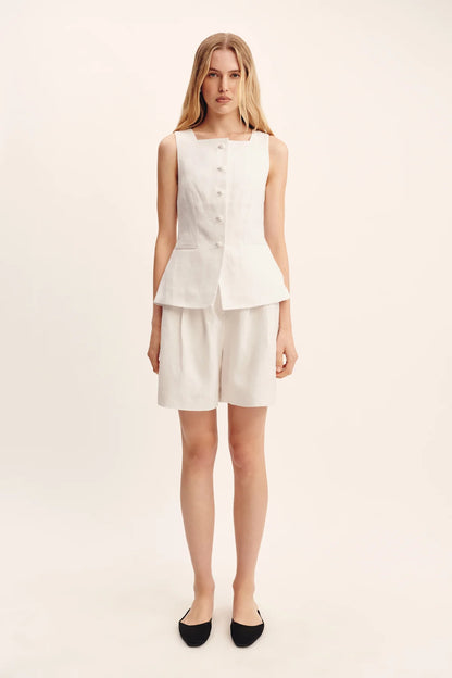 PSE Rio Linen Vest | Trousers | Emma Pencil Midi Skirt | Set