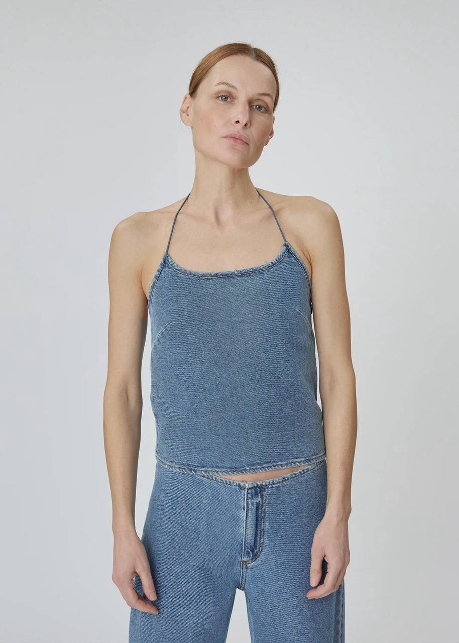 SH Toggle Tank in Denim