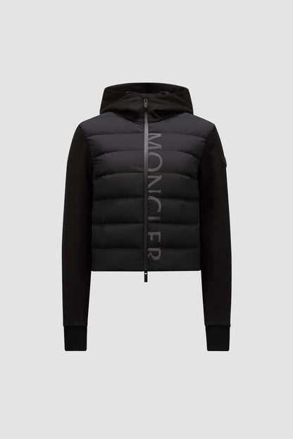 MC Padded Zip Up Hoodie Quilted Jacket