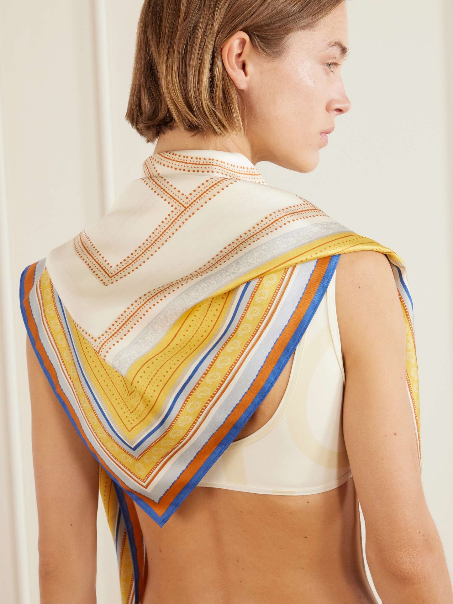 2 Colors! TOT Collector Silk Scarf 90*90cm