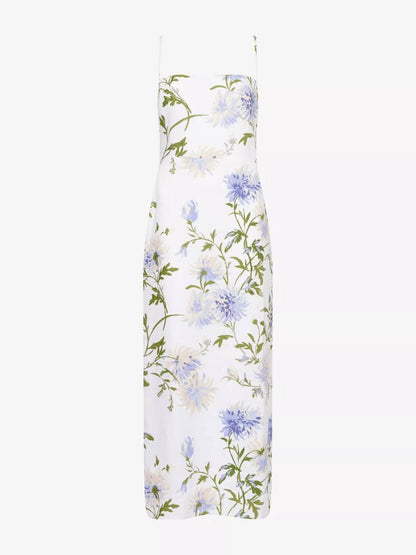 3 Colors! Ref Frankie Linen Midi Maxi Dress
